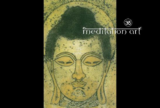 buddha no 3 art greeting card