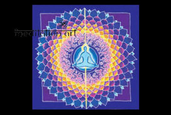 meditation lotus batik