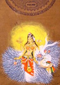 hindu goddess art from india