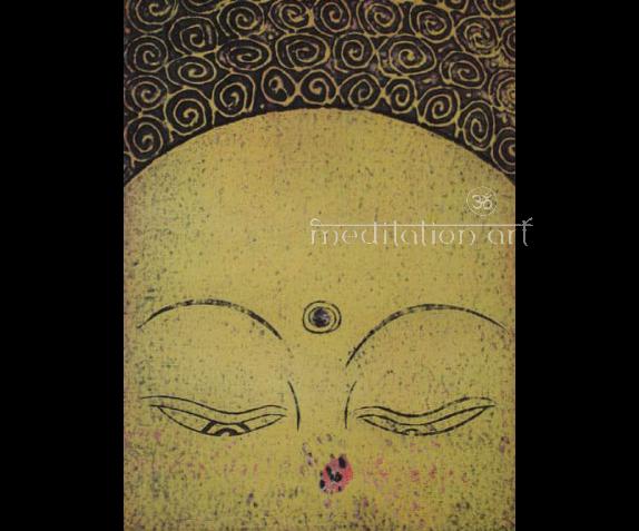 buddha eyes no 38 art lithograph
