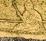 buddha rowing a boat art lithograph from india